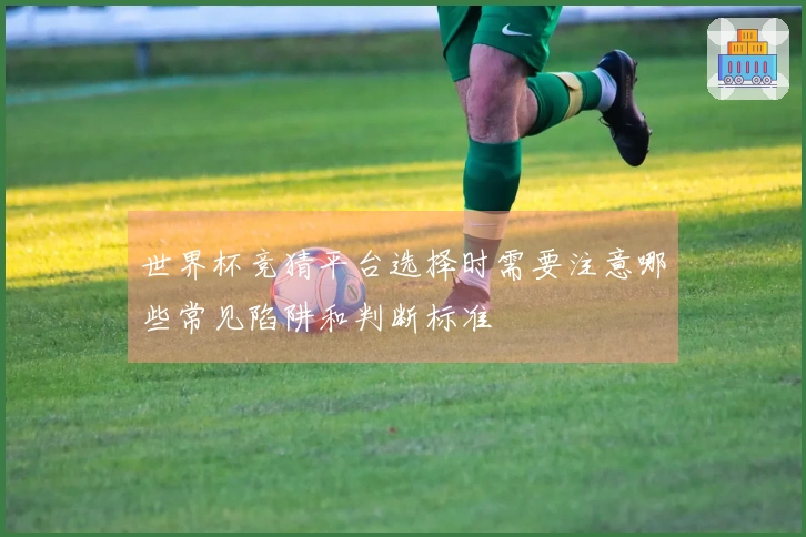 世界杯竞猜平台选择时需要注意哪些常见陷阱和判断标准